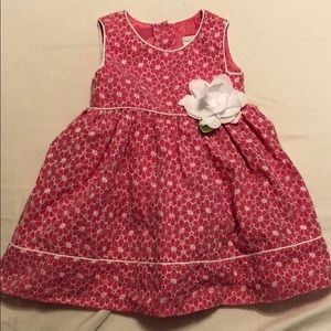 pink & white Sweet Heart Rose dress